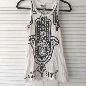 Hamsa hand tank top